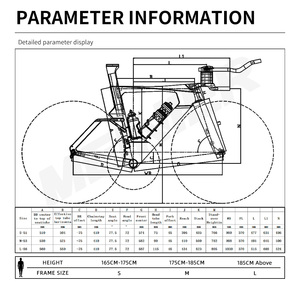 Bicicleta de Triatlón de Fibra de Carbono Tt, Modelo Er9 Electrónica de 12 Velocidades con Frenos de Disco Hidráulicos y Ruedas de 88 mm, Meinier-tt670, la Meinier Tt670 es una Bicicleta de Triatlón de Carbono - Product Image 6