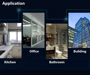 Film de teinte de fenêtre de bâtiment <span class=keywords><strong>solaire</strong></span> anti-déflagrant auto-adhésif clair élevé matériau PET anti-rayures - Product Image 4