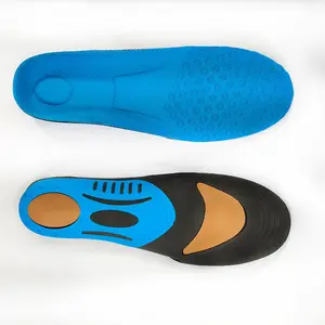 China Supplier Gel Comfort Sports Soft High Quality Cold Press Orthotic Insoles Newest Full Length semelles orthopediques