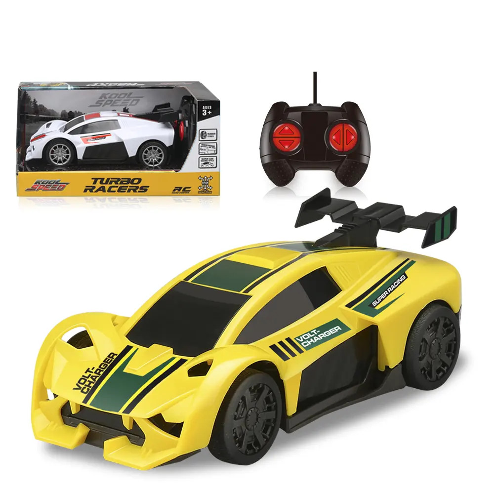 1:24 Scale 16CM Super Racer Sports Racing Toy Vehicle Model Radio Remote Control Mini Full Function RC Car for Kids