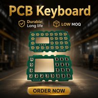 Teclados de Membrana Táctiles PCB con Domos Metálicos Personalizados, Interruptor de Membrana
