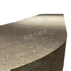 New Magic Stone Terrazzo Reception <b>Desk</b> Precast Custom Size <b>Large</b> Concrete Countertop - Product Image 5