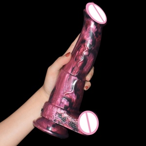 NNSX New Silicone Long Dog Penis Realistic Animal Knot <b>Dildo</b> Kinky Toy Friction G-spot Masturbation Erotic Sex Toys for Women - Product Image 5