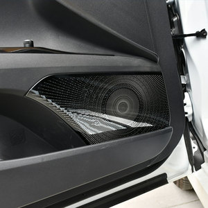 Nouveau pour le modèle 24-25, 9ème génération, pour cadre de haut-parleur de porte, acier inoxydable noir, couverture audio dédiée pour l'intérieur - Product Image 4