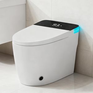 <span class=keywords><strong>WC</strong></span> intelligent en céramique de luxe, sanitaires automatiques, salle de bain intelligente - Product Image 1