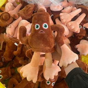 Juguete de Peluche Popular Tung Tung Tung Sahur de Alta Calidad para Niños, Relleno de Algodón PP, 20-28cm, Forro de Malla, Alivia el Estrés, Regalo de Cumpleaños - Product Image 6