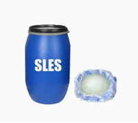 Produit le plus vendu de la marque ZhongJin Texapon N70 SLES 70% |   Qualité industrielle |   Matière première pour détergents |   Fût en plastique de 170 kg |   MOQ 1 TONNE