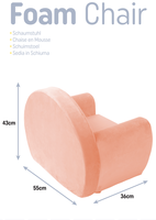 Fauteuil Montessori pour tout-petits, motif arc-en-ciel, en flanelle douce, canapé pour enfants, siège de lecture en mousse haute densité pour la crèche, prix d'usine