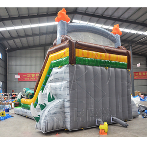 สไลเดอร์น้ำเป่าลมเชิงพาณิชย์ Mico M1287 ราคาประหยัด พร้อมบ้านลมและสระน้ำ ขนาด 8.4x4 เมตร รับน้ำหนักได้มากกว่า 500 กิโลกรัม เหมาะสำหรับงานปาร์ตี้ให้เช่า - Product Image 3