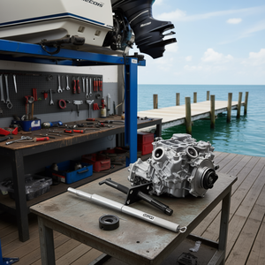 Herramienta de alineación Nevor Mercruiser, juego de extractor de rodamientos de cardán para motores de barco, alineación de motores interiores - Product Image 2