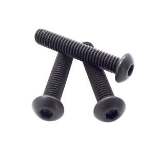 Tornillo Fabricante Hecho a medida Tornillo de cabeza hexagonal de alta calidad Tornillos negros - Product Image 1