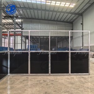 Box per <span class=keywords><strong>Cavalli</strong></span> Prefabbricato Modulare <span class=keywords><strong>con</strong></span> Tetto in Acciaio Zincato a Caldo, Ideale per Esterni e Fattorie - Offerta Speciale in Australia - Product Image 4