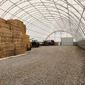 Estructura de armadura de aluminio 304020 Almacenamiento de tienda Doble <span class=keywords><strong>refugio</strong></span> Individual Doble 40X40 30X40 Tela de construcción 60X120 Acero Industrial - Product Image 2