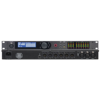 Profesyonel DSP Ses İşlemcisi PA2/260/360 2 Giriş 6 Çıkış Karaoke Profesyonel Dijital Ses İşlemcisi