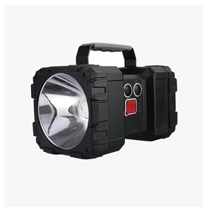 <b>Led</b> <b>Rechargeable</b> <b>Work</b> Lantern 35844 L2 Chips High Power Searchlight Emergency Handheld With Handle And Warning <b>Light</b> - Product Image 2