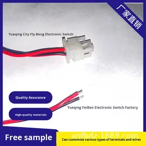 Cavo Piatto Feiben per Connessione Auto, Rosso e Nero, Non Isolato, per Cablaggio Interno Elettronico a 2 Fori - Product Image 6