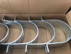 Hot Sell Hot Dip Galvanized Medium Duty Saddle <b>Clamp</b> with Bandwidth 50mm - Product Image 4