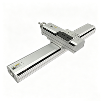 Glissière linéaire à vis à billes 120 mm, module en aluminium semi-fermé, actionneur linéaire à charge lourde pour table XY de routeur CNC et portique