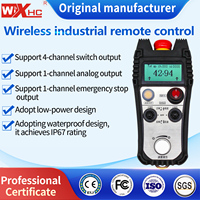 Vente en gros directe d'usine, télécommande sans fil industrielle étanche IP67 433 MHz, contrôleur de commutateur radio DH02ST pour moteur
