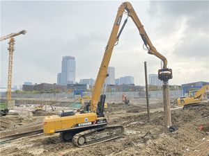 มอเตอร์สั่นสะเทือน ANTENG V450 40-45T ประสิทธิภาพสูง รถขุดขนาดเล็กบูมยาว สำหรับงานตอกเสาเข็ม ใช้ได้กับรถขุดยี่ห้อ Cat Hitachi Komatsu - Product Image 6