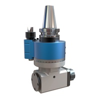 Cabezal de Fresado Universal de Ángulo Recto Personalizado AG90-BT40X2 ISO30/ Nuevo Portaherramientas de Acero para Fresadora CNC, Plástico 6