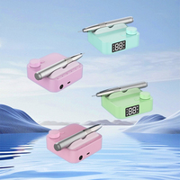 Vente en gros d'écrans LCD, perceuse à ongles électrique portable rechargeable 79W, faible bruit, durable, batterie lithium grande capacité, 40000 tr/min