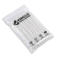 Bâtonnet de nettoyage pour pipe à tabac en coton, type droit, longueur personnalisée, jetable