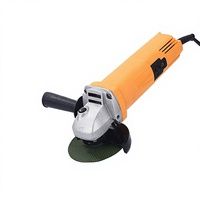 Meuleuse d'angle sans fil industrielle HAIHUA Modèle 4035 de haute qualité, déclencheur, 500W, 115mm, 110V/220V, 11000 tr/min, moteur à balais, garantie 6 mois