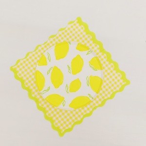 ชุดอุปกรณ์จัดงานเลี้ยงวันเกิดธีมเลมอน DAMAI สำหรับเด็กและผู้ใหญ่ ชุดจานกระดาษ แก้วกระดาษ ผ้าเช็ดปาก ลายเลมอน สำหรับฤดูร้อน ใช้แล้วทิ้ง - Product Image 5