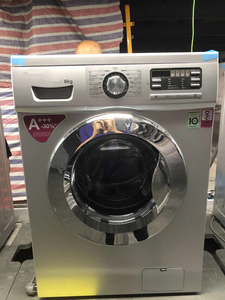 Lave-linge à chargement frontal LGdesign 7 kg, couleur blanche, machine entièrement automatique, électroménager en gros, moteur à inversion DD - Product Image 6