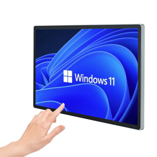 21.5 Inch PCAP Touch Screen N100 Narrow Bezel 20mm Wall Mounting Android DVI USB New Business Use Monitor