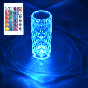 Lámpara Led de mesa inalámbrica para el hogar, luces de mesa modernas RGB, románticas, artesanales, decorativas, portátiles, táctiles, para escritorio, luz nocturna para sala de estar - Product Image 3