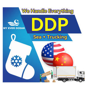 Ever Ocean Ddp Livraison rapide Transporter des bas de Noël Agent Expédition Services logistiques Transitaire Calculer les frais de transport vers les États-Unis - Product Image 1