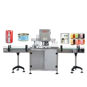 Small Fruit Food Canning Machine Automatic Canned Tuna Sealing Machine