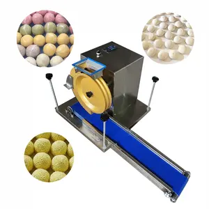 110V/220V Rvs Deeg Divider Rounder Food Grade Pizza Brood Cutter Bal Deeg Snijden Rolling Machine