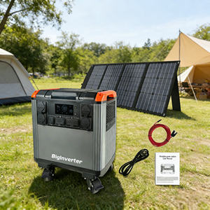 BIGINVERTER 4000W Batterie portable, Powerbank portable pour garage, atelier, utilisation hors réseau et sauvegarde domestique avec charge solaire - Product Image 5