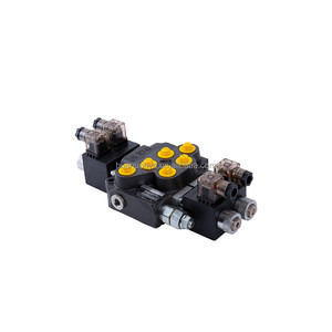 Vanne <span class=keywords><strong>hydraulique</strong></span> DCV40 60 40L/min GPM 4 <span class=keywords><strong>3</strong></span> 2 <span class=keywords><strong>voies</strong></span>, commande de charge <span class=keywords><strong>hydraulique</strong></span> <span class=keywords><strong>12V</strong></span> 24V par joystick pour camion-grue et machine agricole - Product Image 3