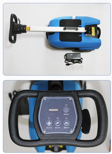 Industrial <b>Walk</b>-Behind Hand Push Marble Mini Floor Cleaning <b>Machine</b> Manual Scrubber CE Certified New 1 Year Warranty - Product Image 6