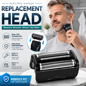 Precision Electric Shaver Replacement Cutter and <b>Foil</b> Kit Stainless Steel <b>Razor</b> Components Wholesale Supply - Product Image 1