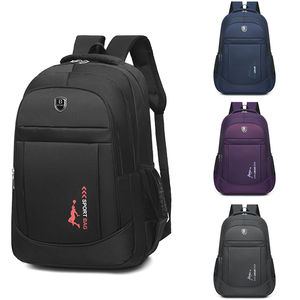 Sacs à dos décontractés pour hommes, mode de plein air, noir, bas, simples, sacs d'école pour étudiants - Product Image 1