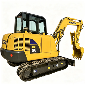 Excavadora Komatsu PC56-7 Usada de Alta Calidad, Segunda Mano, en Venta en Shanghái - Product Image 1