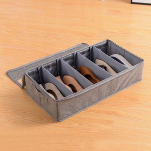 Multi-purpose Adjustable Divider Underbed Shoe Storage Organizer <b>Box</b>,washable Closet Storage <b>Box</b> - Product Image 2