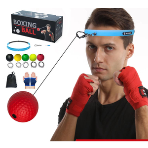 Bola <span class=keywords><strong>de</strong></span> velocidad <span class=keywords><strong>de</strong></span> reacción <span class=keywords><strong>de</strong></span> <span class=keywords><strong>boxeo</strong></span> montada en la cabeza <span class=keywords><strong>para</strong></span> niños adultos, Bola <span class=keywords><strong>de</strong></span> velocidad mágica <span class=keywords><strong>para</strong></span> entrenamiento, entretenimiento <span class=keywords><strong>de</strong></span> entrenamiento físico - Product Image 1