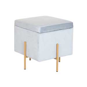 REPOSAPIES DE POLIÉSTER METAL 45X45X45 TAPA - Product Image 3