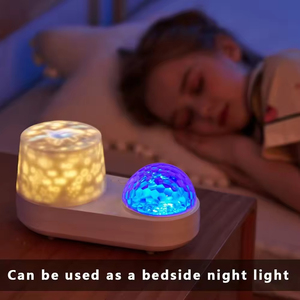 Wholesale Kids Bedroom Ocean Waves Speaker Portable <b>Star</b> Starry <b>Led</b> gal Axy Night Light Projector - Product Image 2