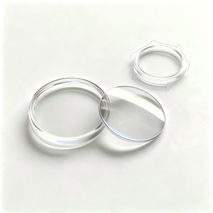 Verre de saphir synthétique bombé simple à rayon personnalisé, haute dureté, anti-corrosion, pour cadran de montre - Product Image 3