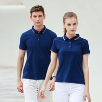 Polo de Manga Corta Unisex, Algodón Piqué, Color Sólido, Casual, Transpirable, Corte Regular, Diseño con Botones