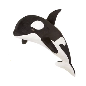 Peluche di Orca Nero Imbottito - Product Image 2