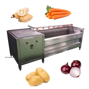 Herbs potato washing machine high capacity salad vegetable washing machine cleaning with ozone veggie ginger washer