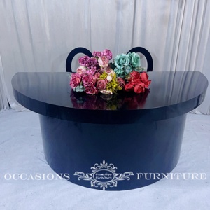 <span class=keywords><strong>Tavolo</strong></span> Moderno in Acciaio Inossidabile <span class=keywords><strong>Nero</strong></span> per Eventi Nuziali <span class=keywords><strong>e</strong></span> Cerimonie in Hotel - Product Image 4